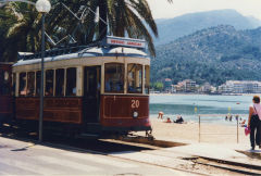 
Tram '20' at Port de Soller, May 2003